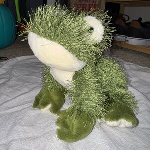 Webkinz Plush Green Frog Toy for Small Pets
